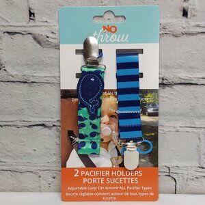 'NO~THROW' PACIFIER HOLDER 2 - PACK